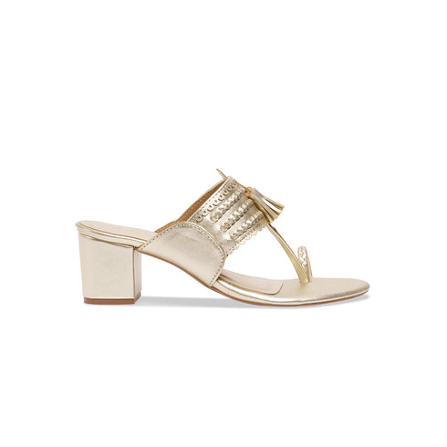 Eshikaa Kolhapuri Tassel Heels